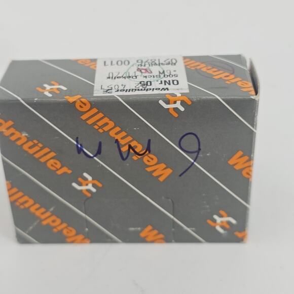 Weidmuller Marker QNr. 05 6 mm - 10 sheets x 11-20 tabs (500 Tabs) NEW - Picture 3 of 4